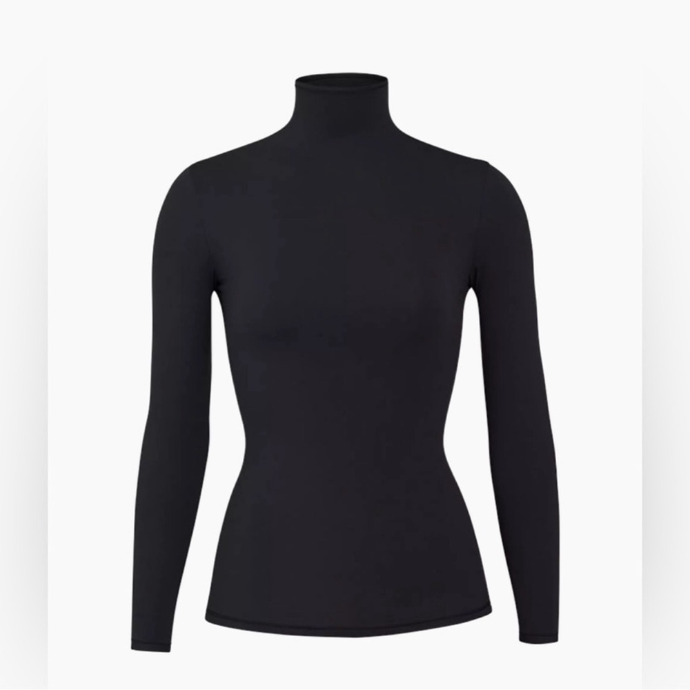 SKIMS Fits (G14) Everybody Turtleneck Top M NWT Onyx